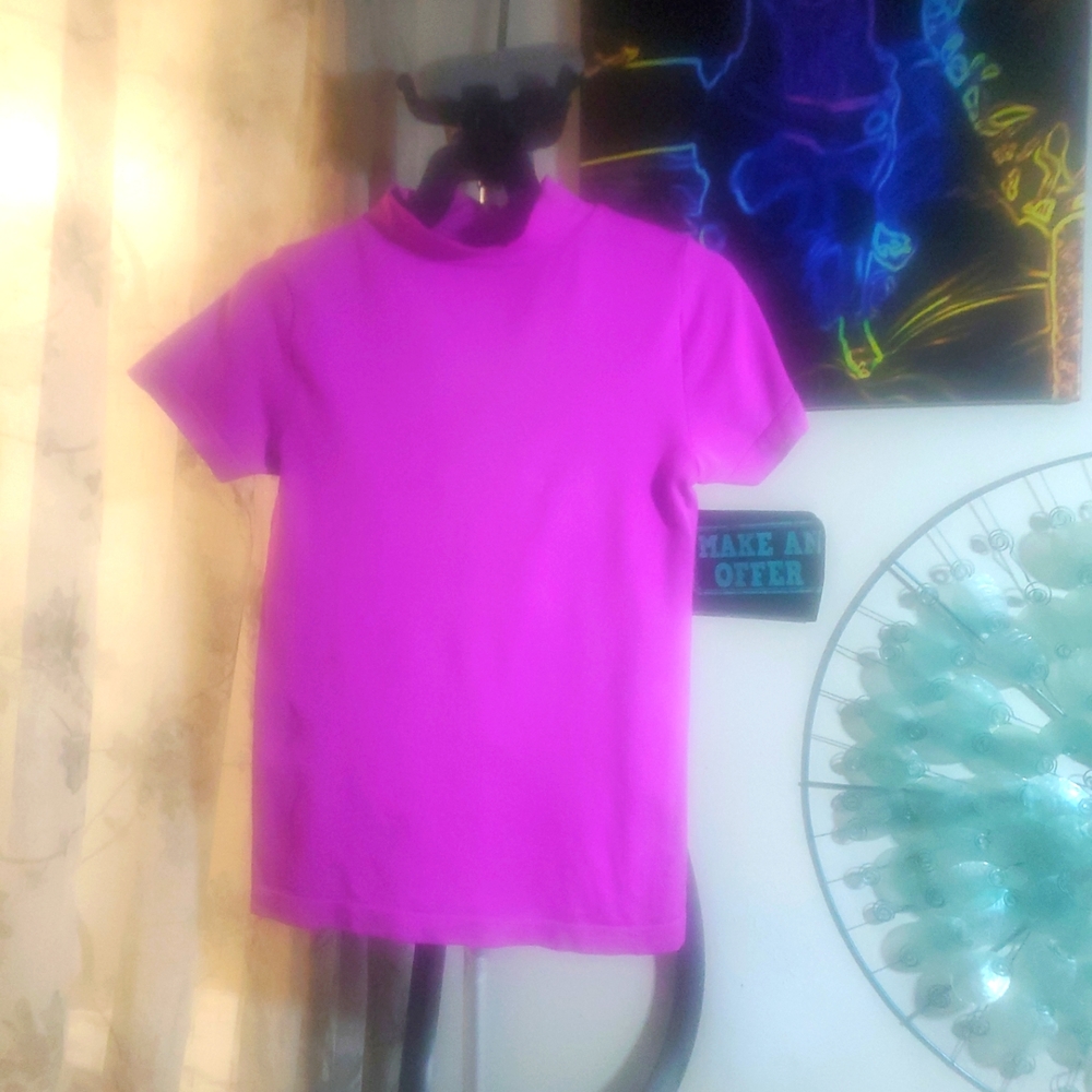 Pink Spandex Top